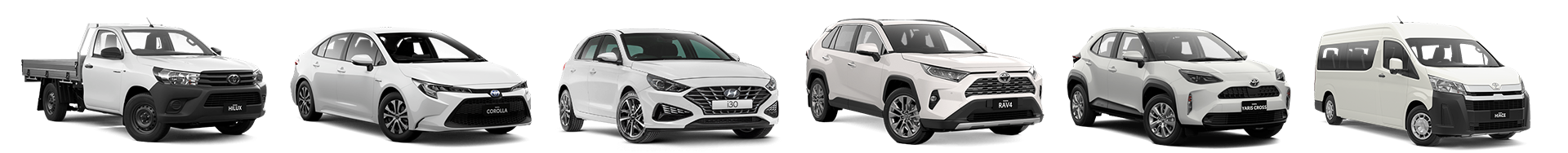 See our range of hire vehicles